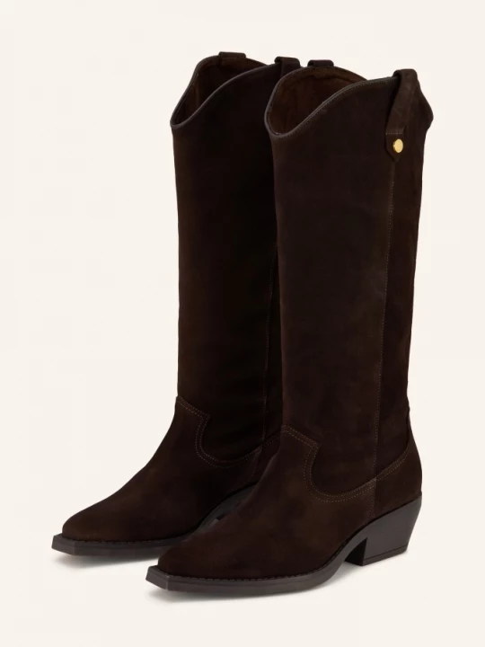 Obrázek produktu Steve Madden Kovbojské Boty Wiraya tmavě hnědá