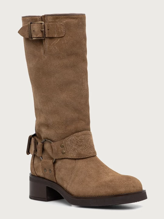 Obrázek produktu Steve Madden kozačky nad kolena dámské semišové Bonetta hnědá