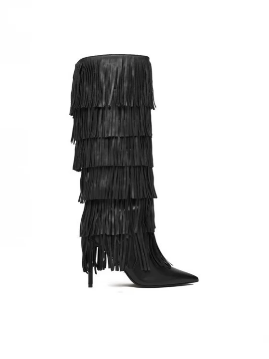 Obrázek produktu Steve Madden Kozačky Wanderlust SM11004766 Černá