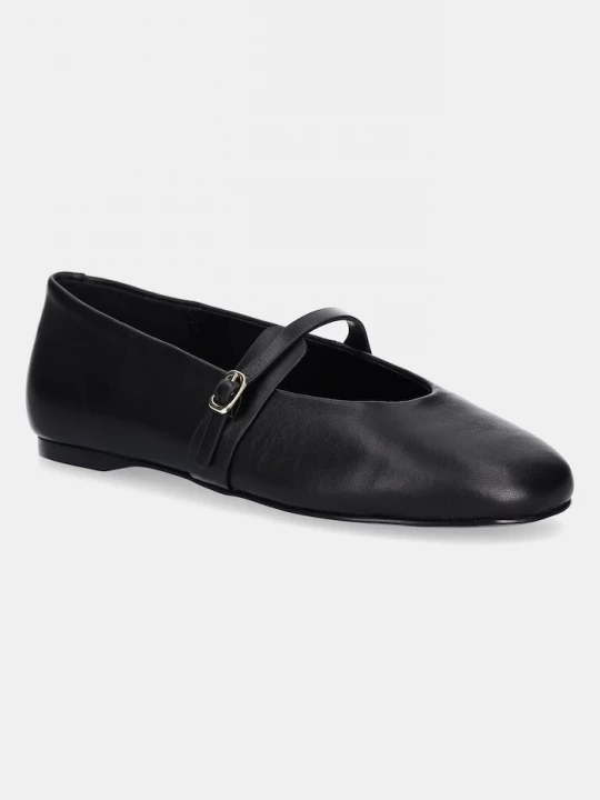Obrázek produktu Steve Madden Kožené baleríny Steve Madden Rejoice černá
