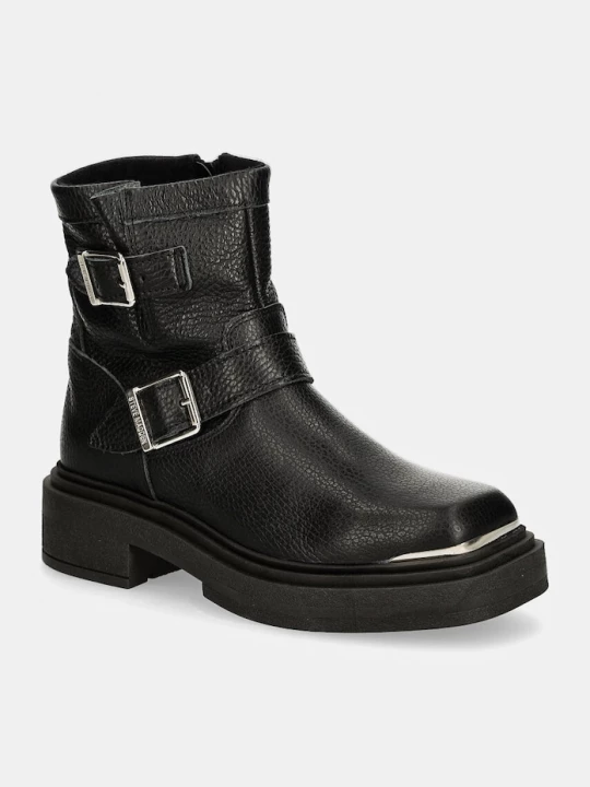 Obrázek produktu Steve Madden Kožené kotníkové boty Steve Madden Choice černá