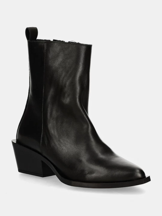 Obrázek produktu Steve Madden Kožené kotníkové boty Xylena černá