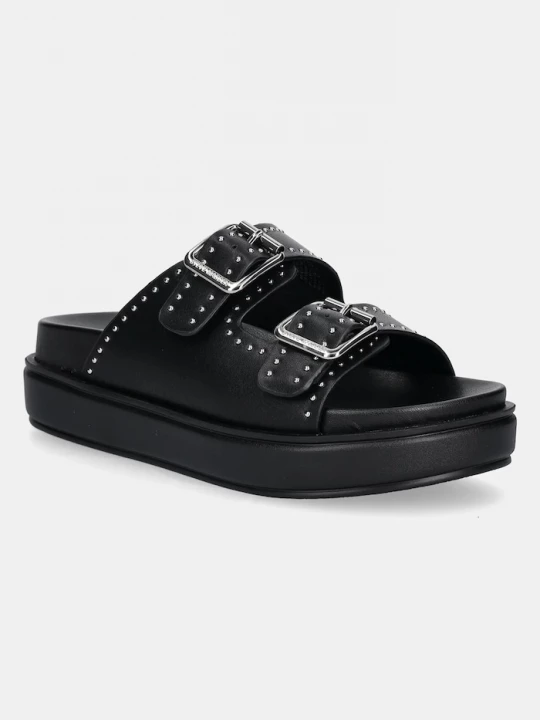Obrázek produktu Steve Madden Kožené pantofle Freelance černá