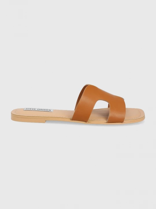 Obrázek produktu Steve Madden Kožené pantofle hnědá