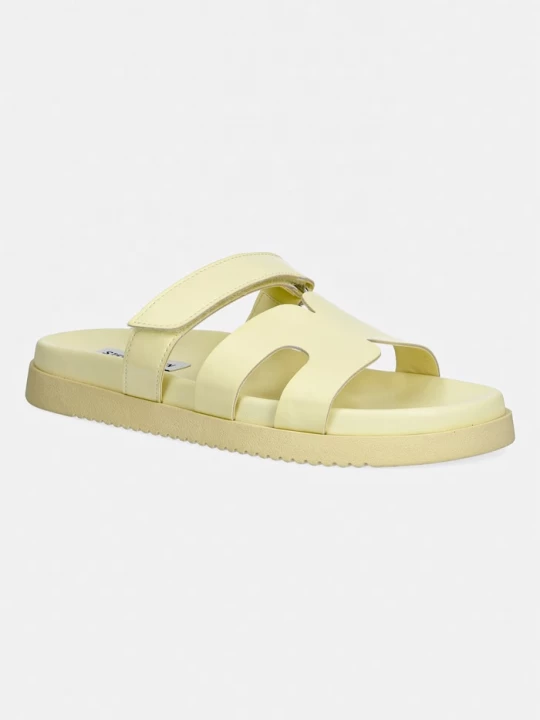 Obrázek produktu Steve Madden pantofle dámské kožené Missile žlutá