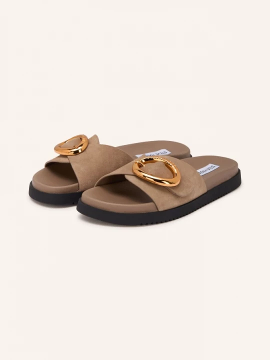 Obrázek produktu Steve Madden Pantofle Mistify béžová / zlatá