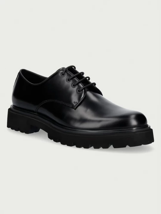 Obrázek produktu Steve Madden Polobotky pánské kožené Motala černá
