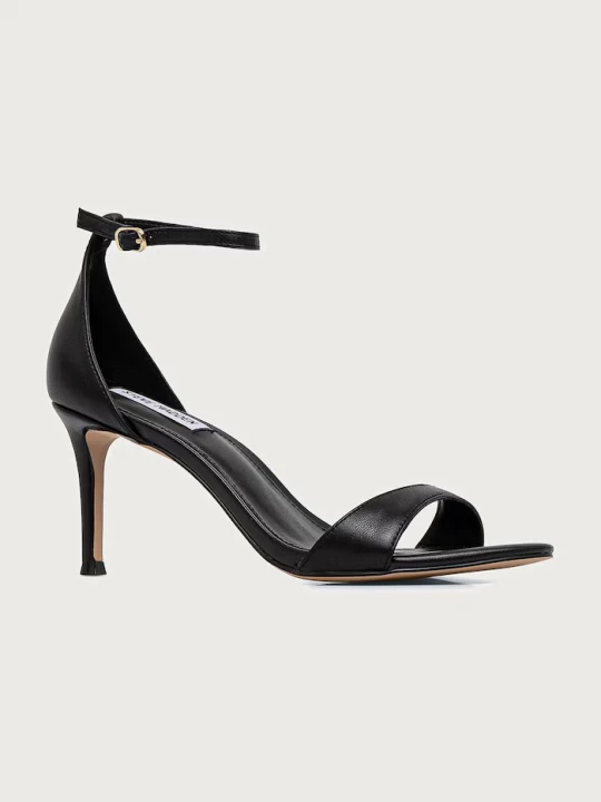 Obrázek produktu Steve Madden sandály na vysokém podpatku kožené Necy černá