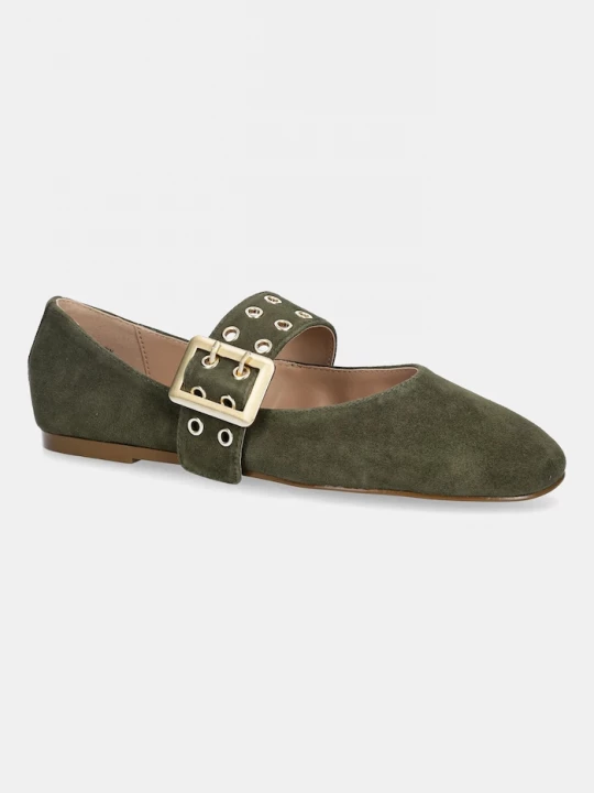 Obrázek produktu Steve Madden Semišové baleríny Atlantica zelená