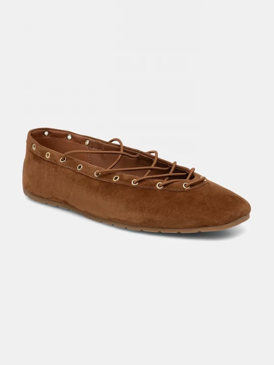 Obrázek produktu Steve Madden Semišové baleríny Steve Madden Pointe hnědá