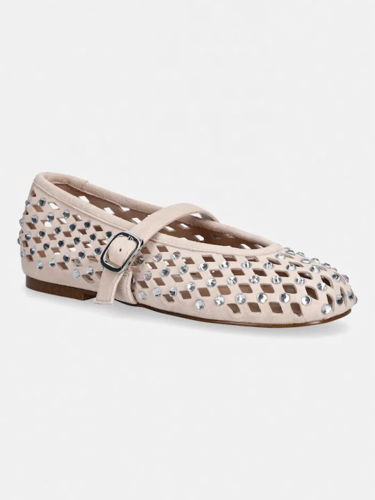 Obrázek produktu Steve Madden Semišové baleríny Steve Madden Rerun béžová