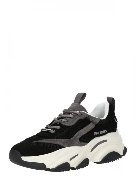 Obrázek produktu STEVE MADDEN Tenisky 'POSSESSION' grafitová / černá / stříbrná