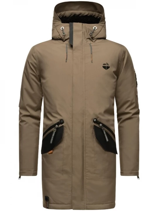 Obrázek produktu STONE HARBOUR Zimní parka 'Ragaan'  hnědá / černá