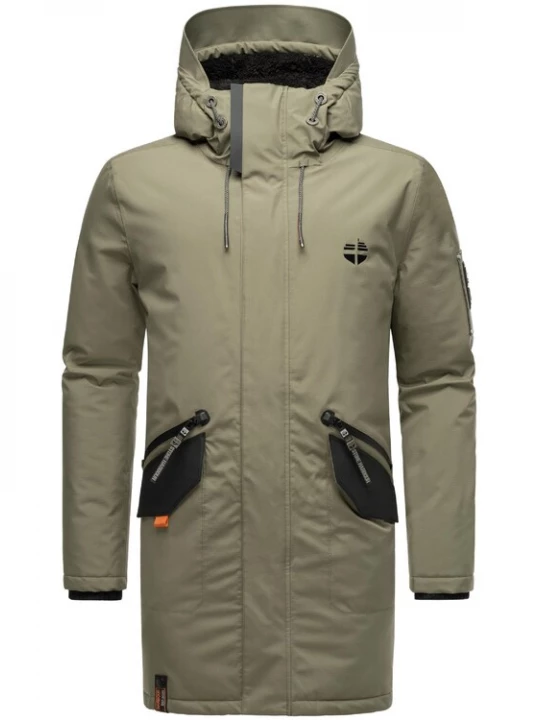 Obrázek produktu STONE HARBOUR Zimní parka 'Ragaan'  olivová / černá