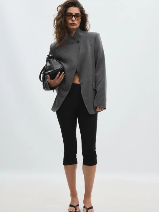 Obrázek produktu Stradivarius Asymetrické Sako Grey