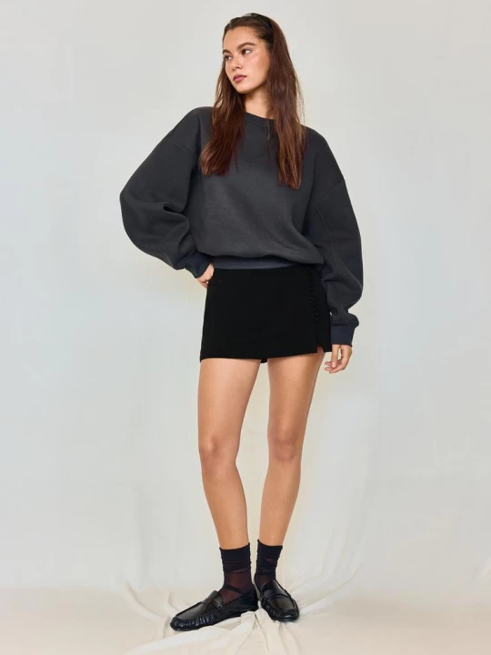 Obrázek produktu Stradivarius Základní Mikina Dark Grey