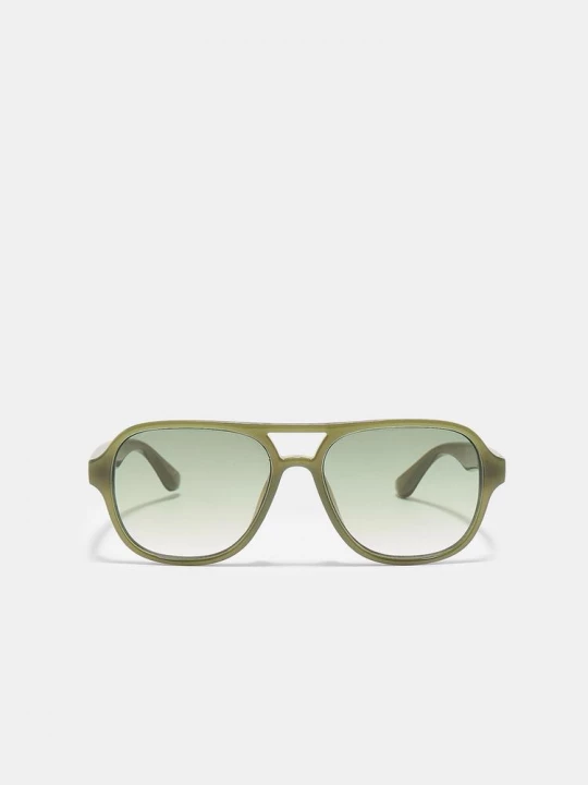 Obrázek produktu Stradivarius Brýle S Dvojitým Můstkem Khaki