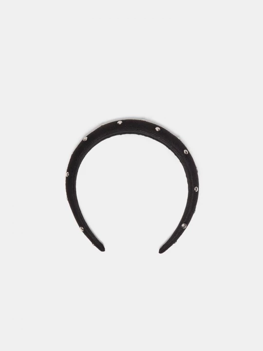 Obrázek produktu Stradivarius Čelenka Se Cvočky Black