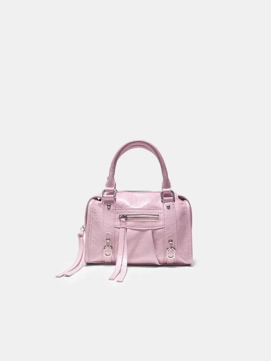 Obrázek produktu Stradivarius Crossbody Bowling Taška Na Zip Pastel Pink