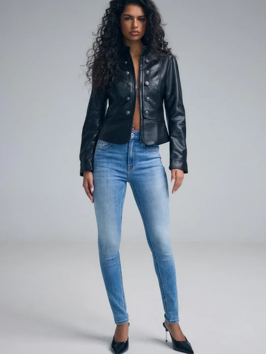 Obrázek produktu Stradivarius D07 Džíny Skinny S Vysokým Pasem Světle Modrá