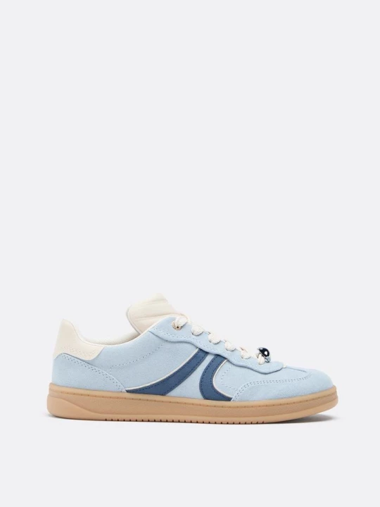 Obrázek produktu Stradivarius Dámské Tenisky Imitace Semiše Blue