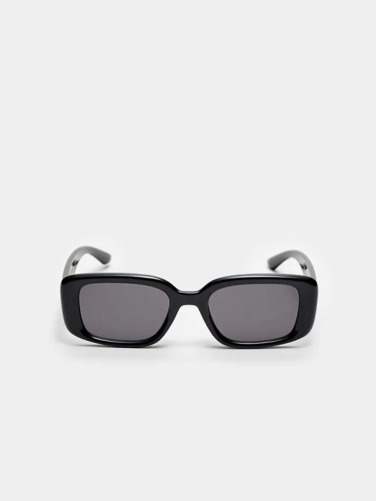 Obrázek produktu Stradivarius Hranaté Sluneční Brýle Z Želvoviny Black