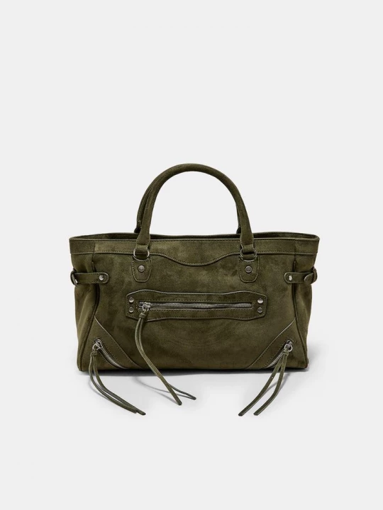Obrázek produktu Stradivarius Kabelka City S Taháčky Khaki