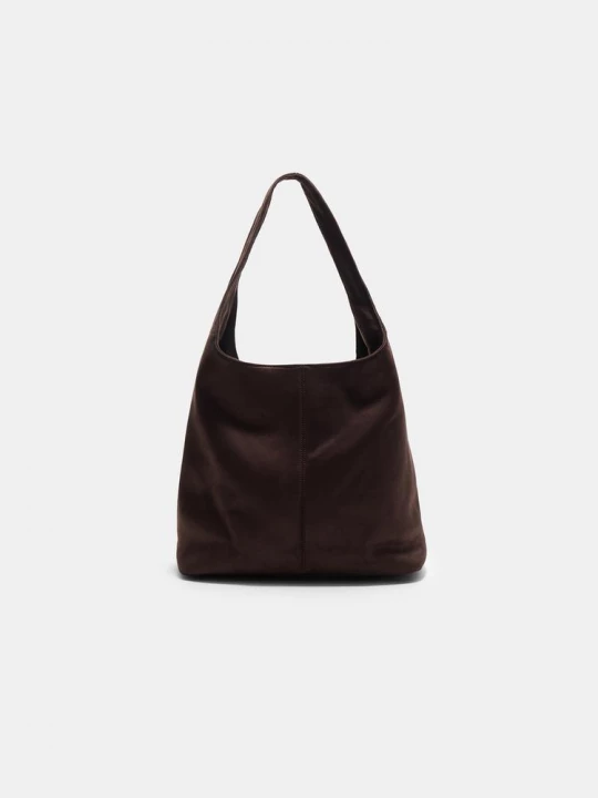 Obrázek produktu Stradivarius Kabelka Na Rameno Z Imitace Semiše Brown
