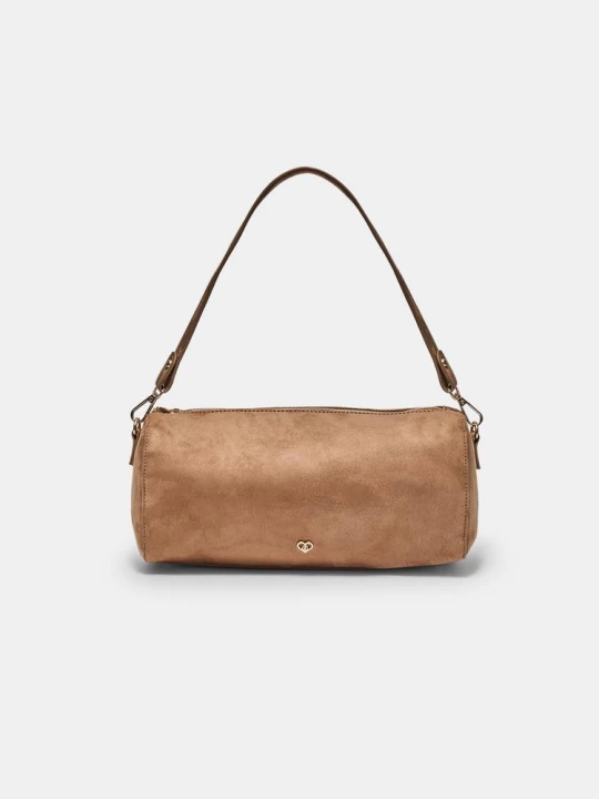 Obrázek produktu Stradivarius Kabelka Přes Rameno S Jemným Omacím Povrchem Terracotta