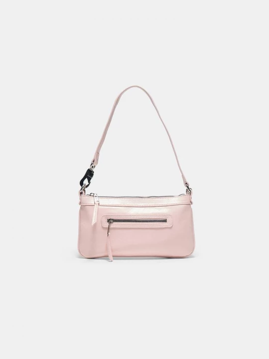 Obrázek produktu Stradivarius Kabelka Přes Rameno S Karabinkou Pastel Pink