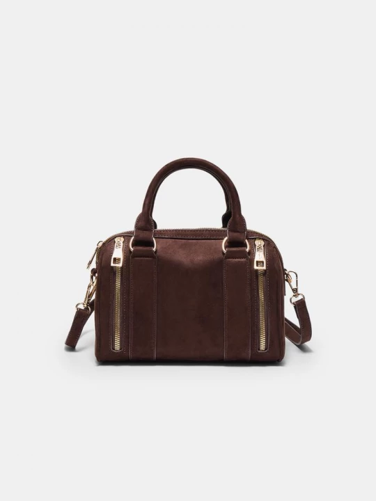 Obrázek produktu Stradivarius Kabelka S Detaily Zipů Brown