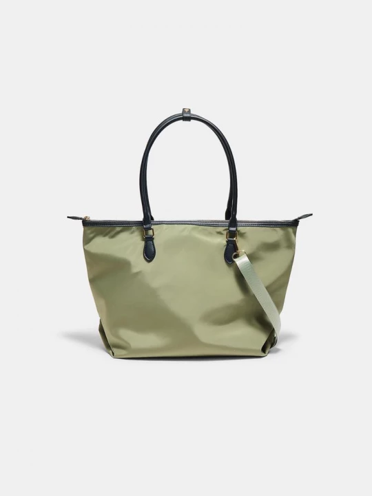 Obrázek produktu Stradivarius Kombinovaná Kabelka Shopper Khaki