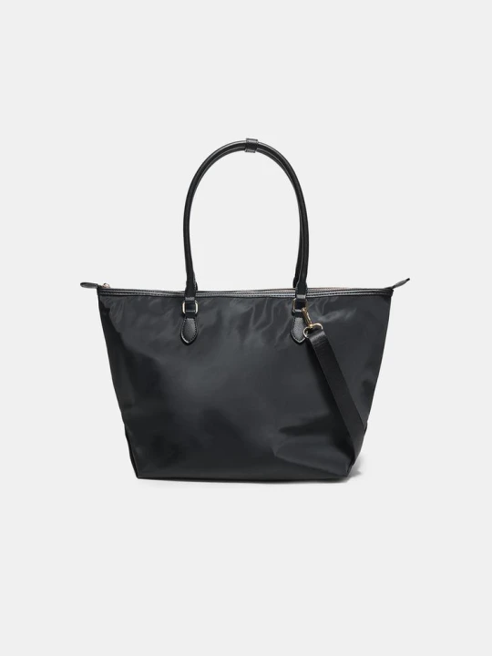 Obrázek produktu Stradivarius Kombinovaná Kabelka Shopper S Popruhem Černá