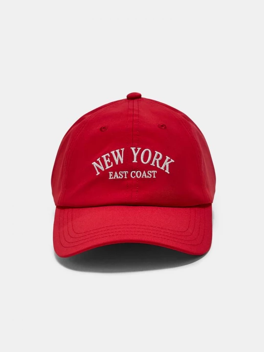 Obrázek produktu Stradivarius Kšiltovka S Výšivkou New York Red