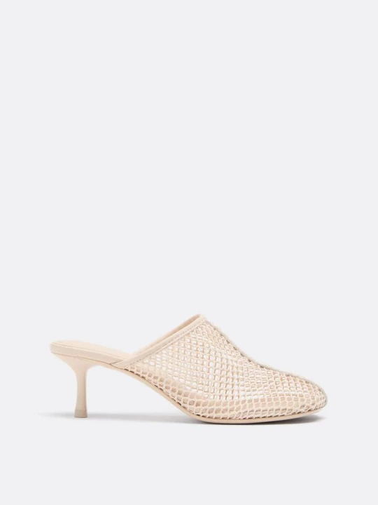 Obrázek produktu Stradivarius Mesh Lodičky S Volnou Patou Režná
