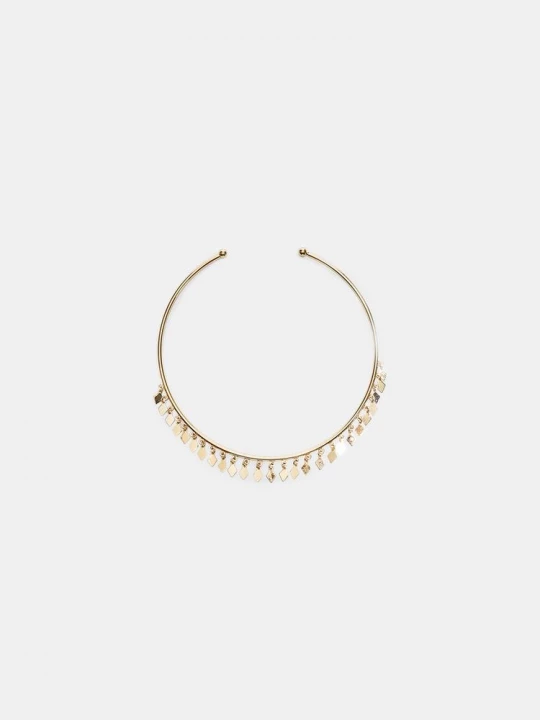 Obrázek produktu Stradivarius Náhrdelník Choker S Mini Přívěsky Gold