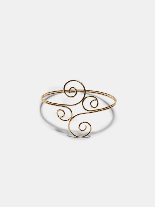 Obrázek produktu Stradivarius Náramek S Spirálami Gold