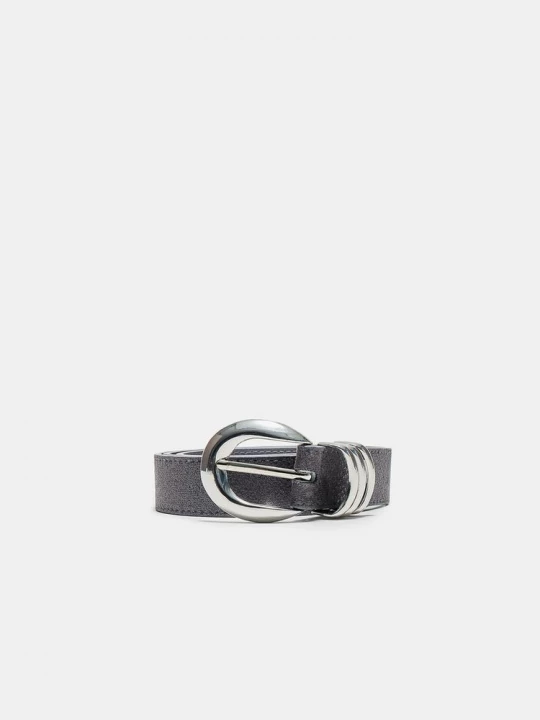 Obrázek produktu Stradivarius Pásek S Hadím Vzorem Dark Grey