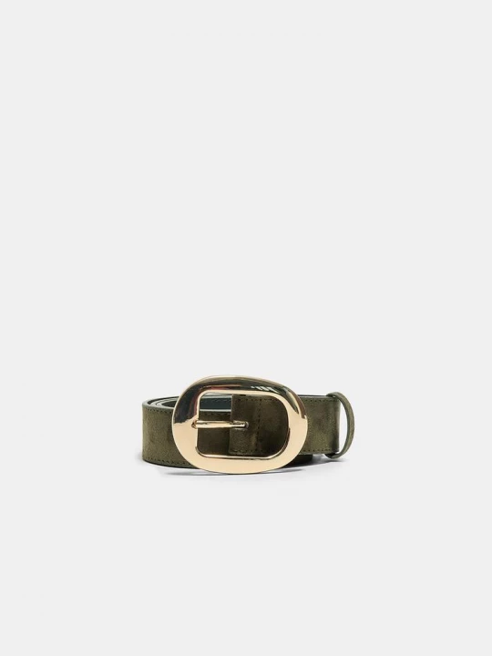 Obrázek produktu Stradivarius Pásek S Oválnou Přezkou Khaki