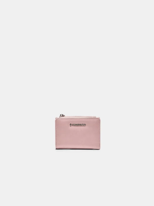 Obrázek produktu Stradivarius Peněženka Na Karty Imitace Kůže Pastel Pink