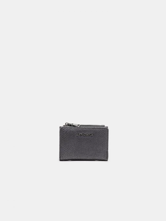 Obrázek produktu Stradivarius Peněženka Na Karty S Hadím Vzorem Dark Grey