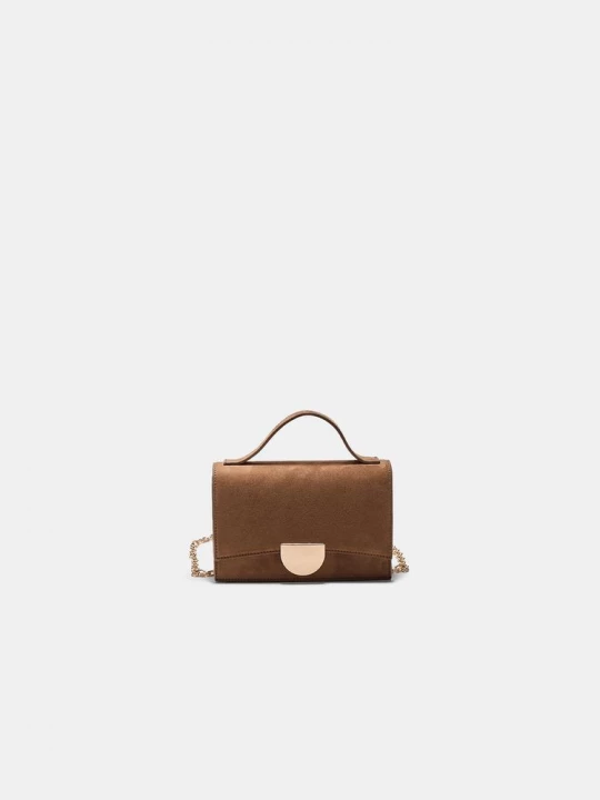 Obrázek produktu Stradivarius Pevná Mini Kabelka Přes Rameno Beige