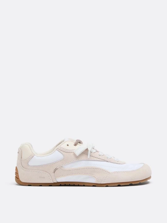 Obrázek produktu Stradivarius S009 Barefoot Tenisky S Koženými Detaily Režná