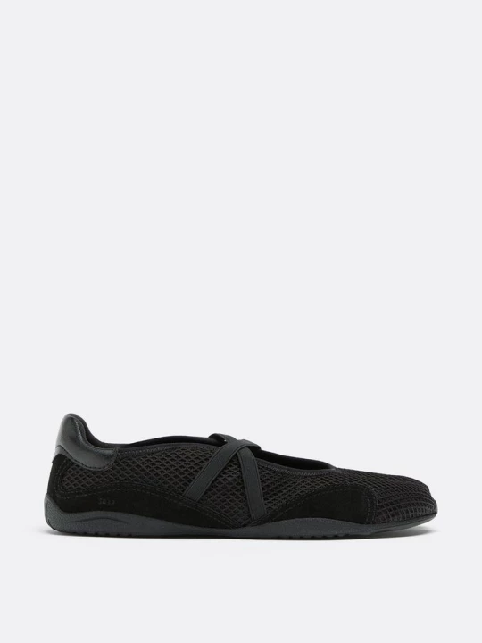 Obrázek produktu Stradivarius S032 Tenisky S Dělenou Špičkou Černá