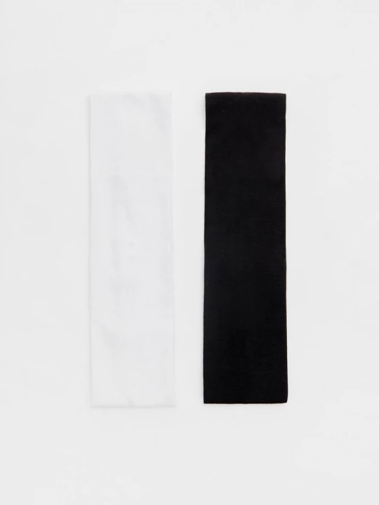Obrázek produktu Stradivarius Sada 2 Elastických Čelenek Black