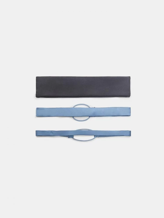 Obrázek produktu Stradivarius Sada 3 Sportovních Pružných Čelenek Grey