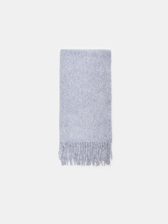 Obrázek produktu Stradivarius Šála Z Česaným Povrchem Grey Melange