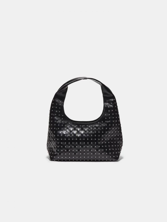 Obrázek produktu Stradivarius Taška Přes Rameno S Cvočky Black