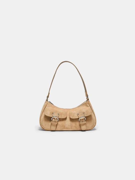 Obrázek produktu Stradivarius Taška Přes Rameno S Kapsami Caramel