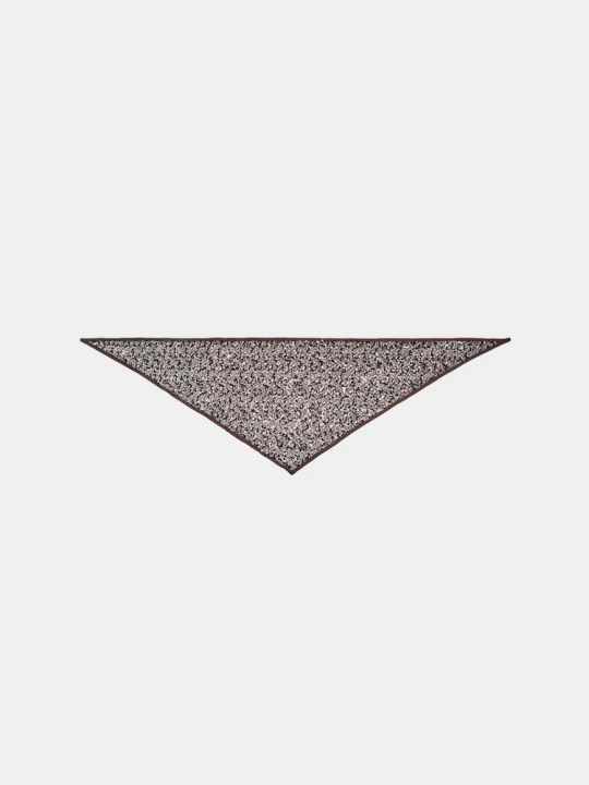 Obrázek produktu Stradivarius Trojúhelníkový Šátek S Flitry Brown